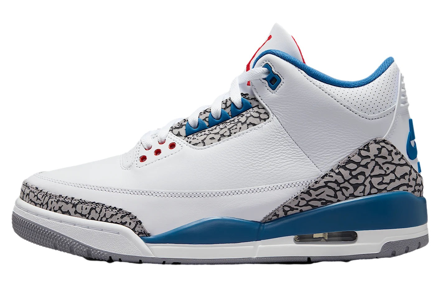 Air Jordan 3 White / True Blue