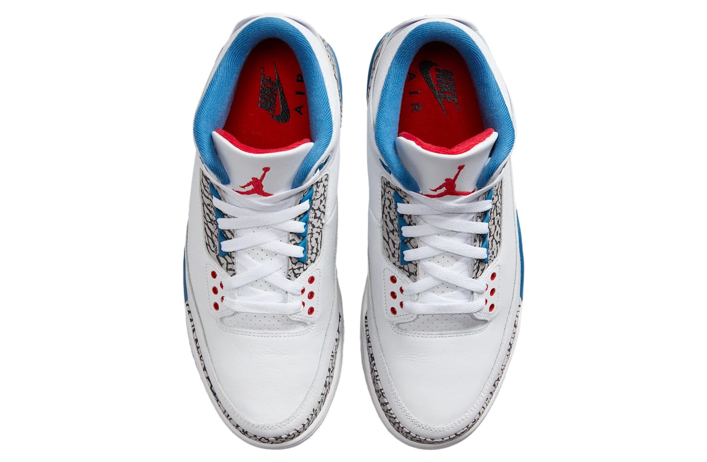 Air Jordan 3 White / True Blue