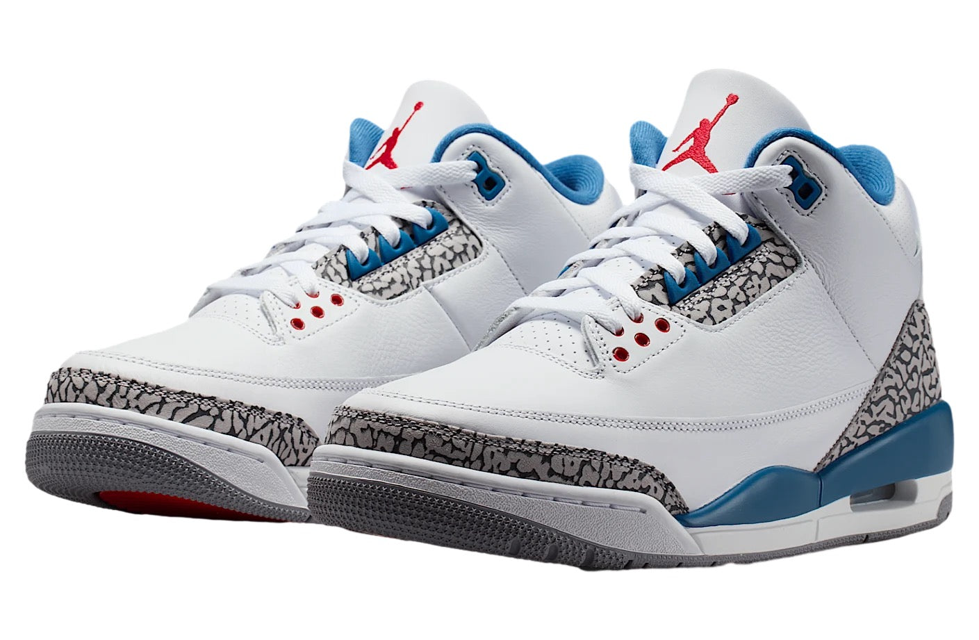 Air Jordan 3 White / True Blue