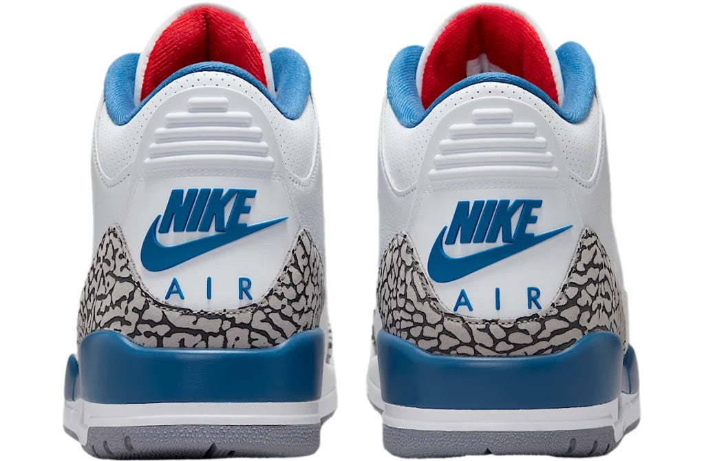 Air Jordan 3 White / True Blue