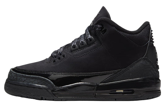 Air Jordan 3 Black Cat GS Black / White