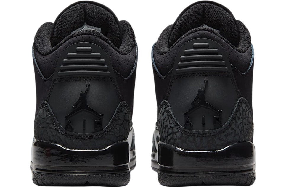 Air Jordan 3 Black Cat GS Black / White