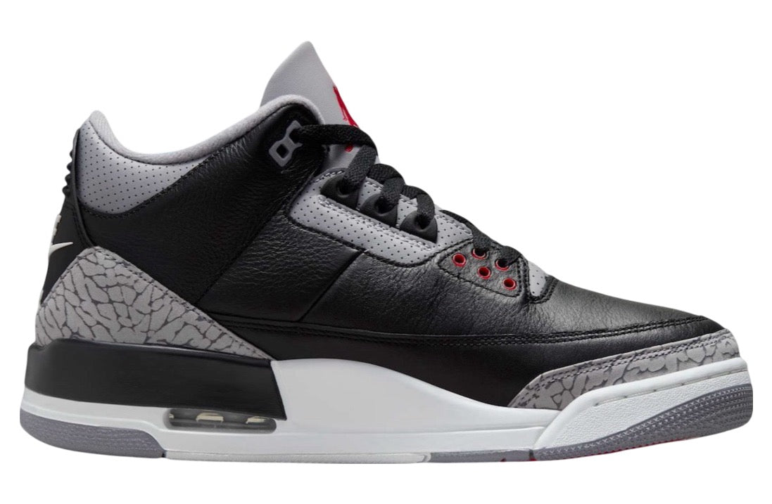 Air Jordan 3 Black Cement 2024