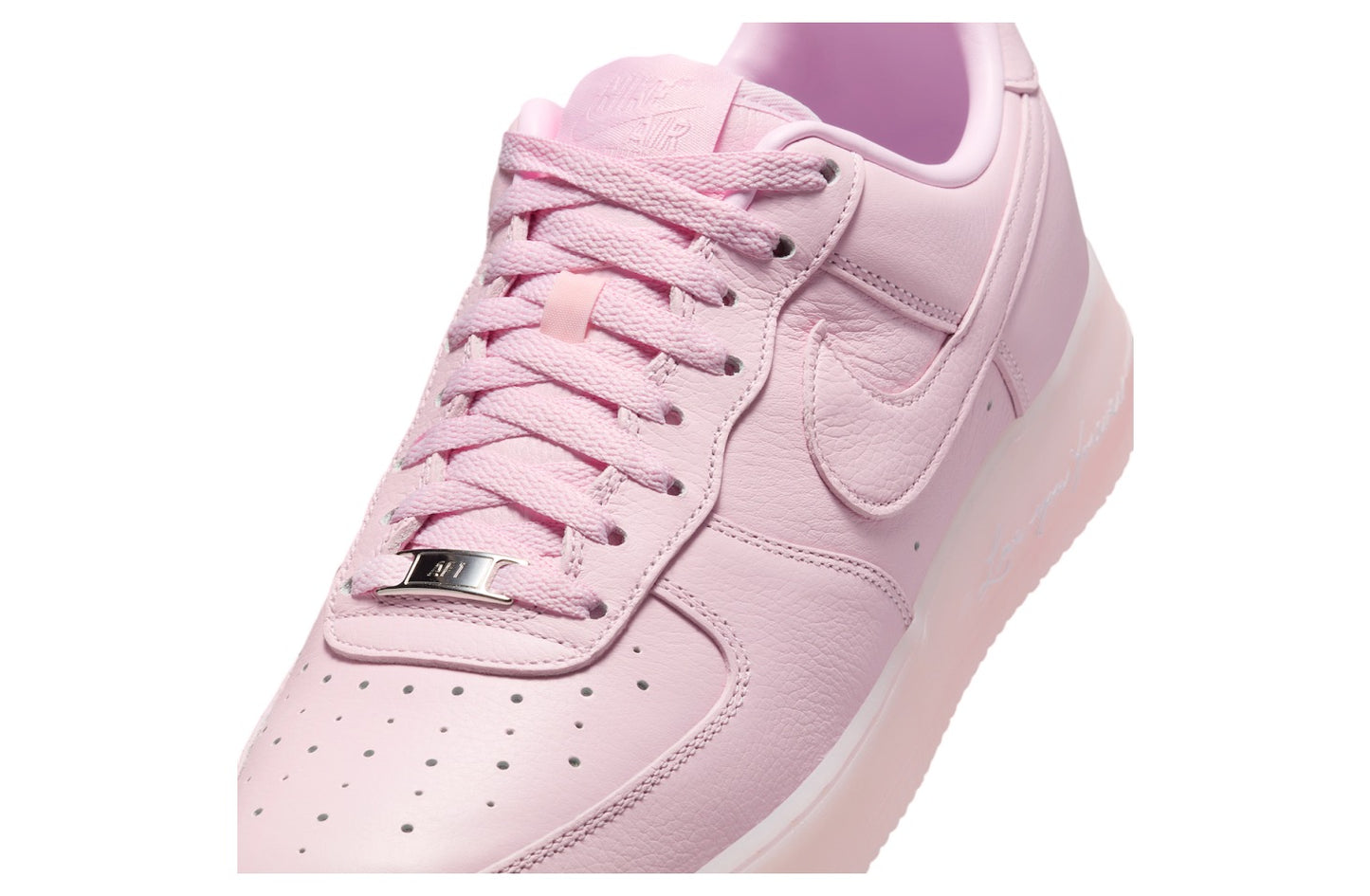 NOCTA x Nike Air Force 1 Love You Forever Pink Foam