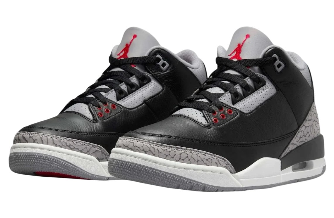 Air Jordan 3 Black Cement 2024