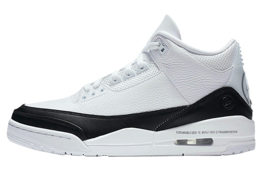 fragment x Air Jordan 3 White Black