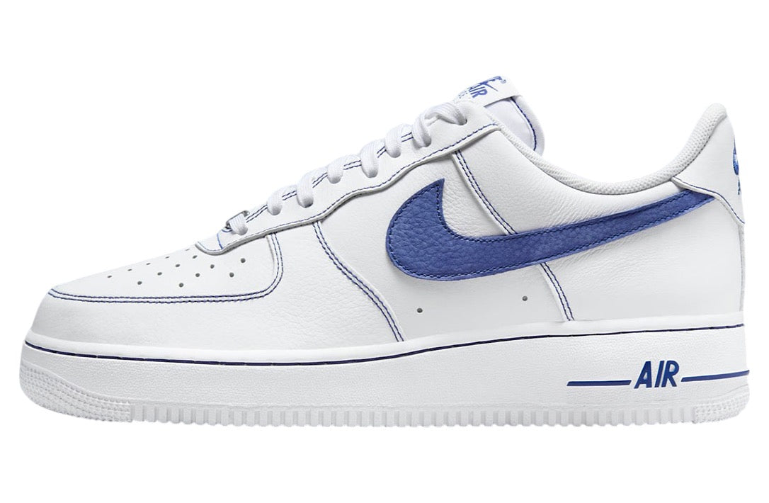 Nike Air Force 1 Low White / Blue Contrast Stitch