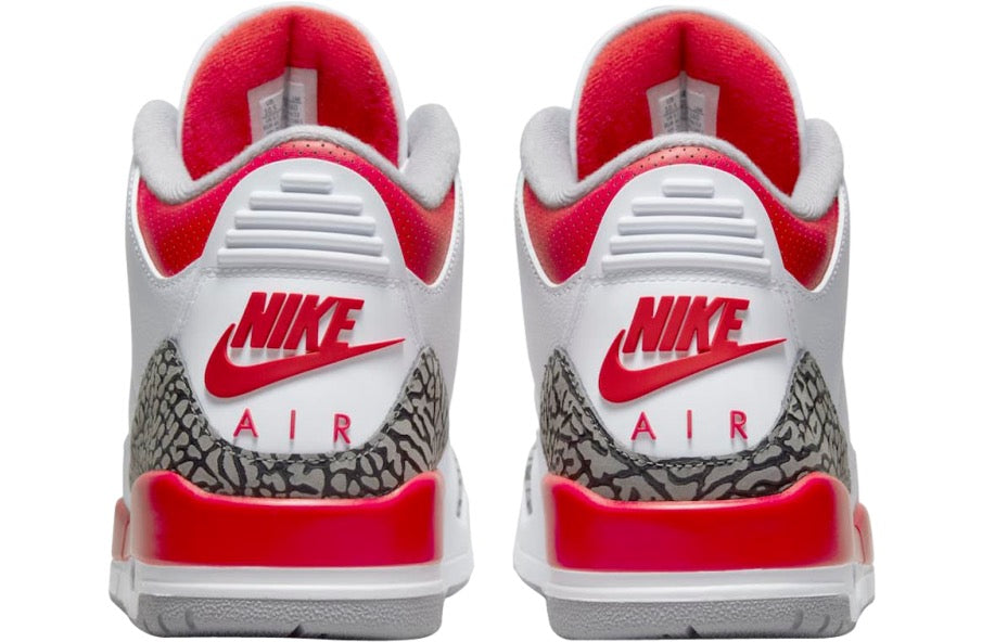 Air Jordan 3 OG Fire Red 2022