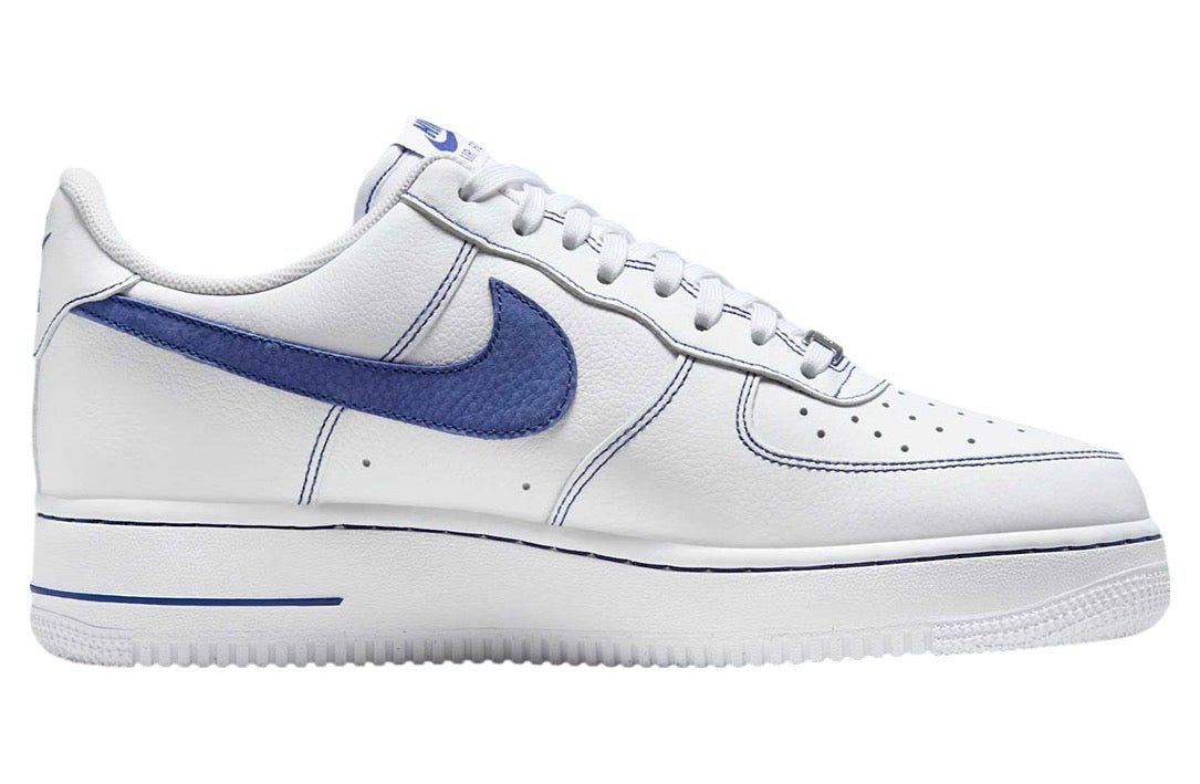 Nike Air Force 1 Low White / Blue Contrast Stitch