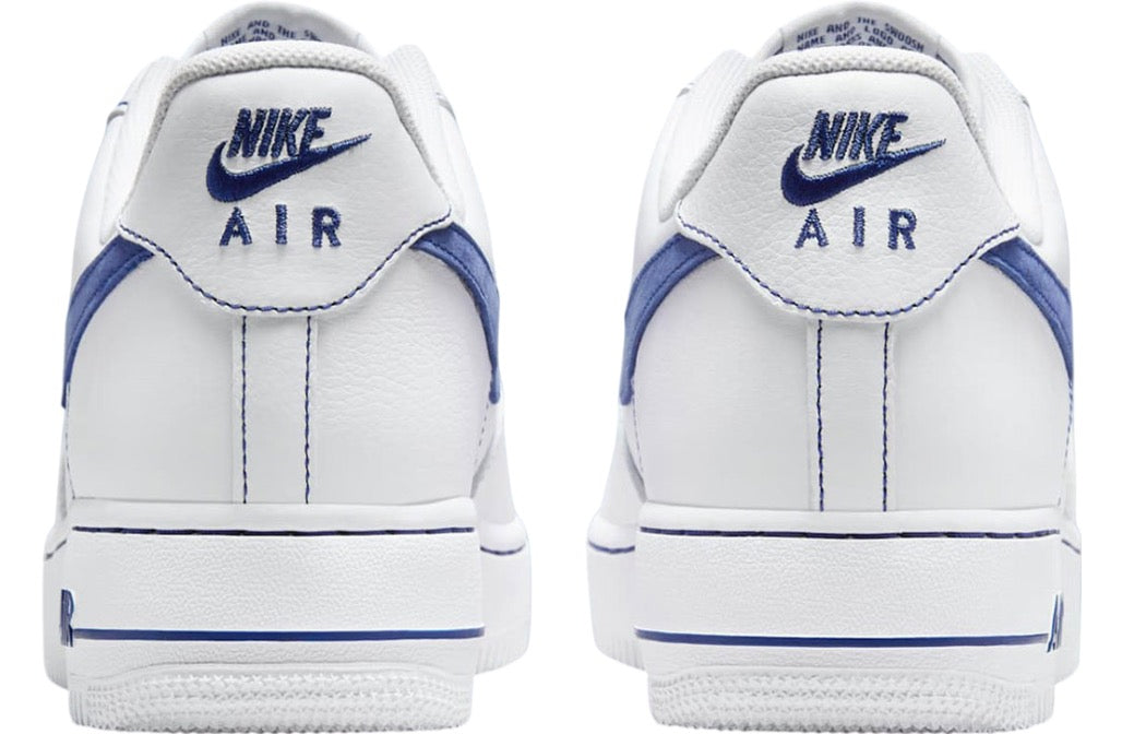 Nike Air Force 1 Low White / Blue Contrast Stitch