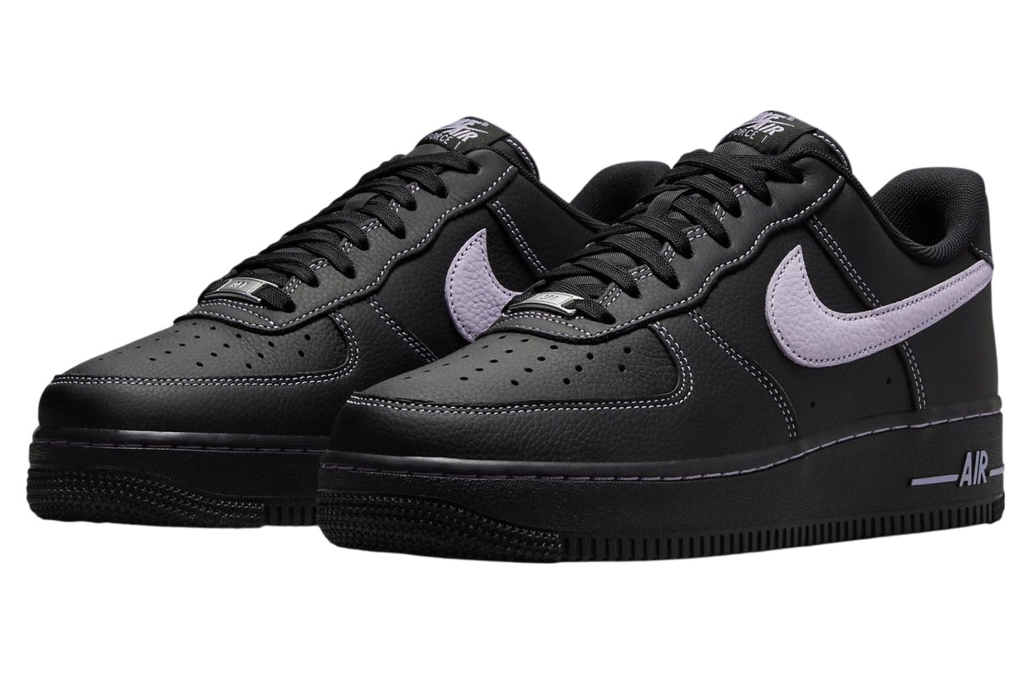 Nike Air Force 1 Low Black / Hydrangeas