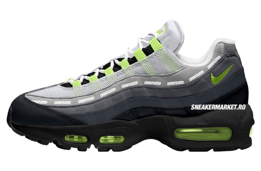 Undefeated x Nike Air Max 95 Black / Neon Yellow
