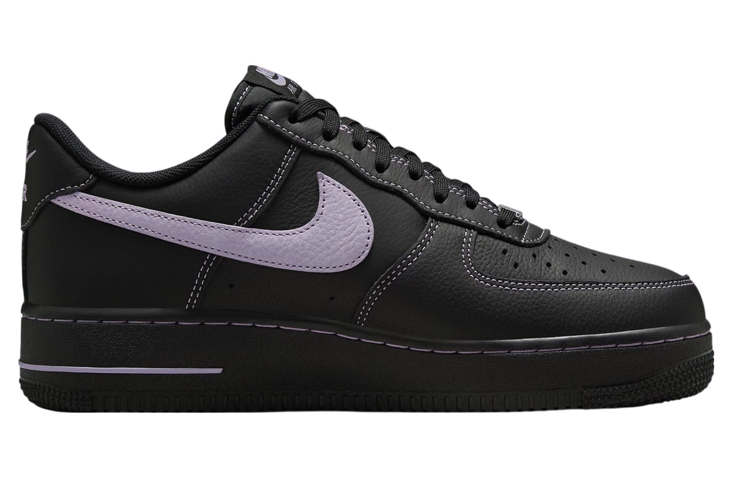 Nike Air Force 1 Low Black / Hydrangeas