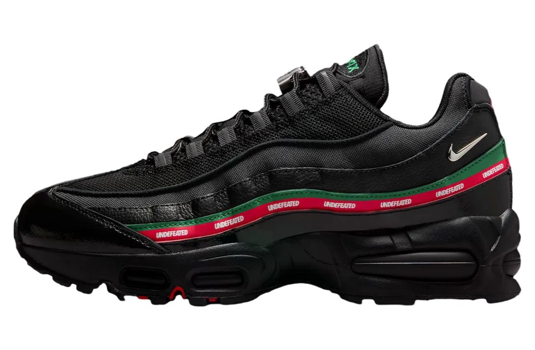 Undefeated x Nike Air Max 95 Black / Metallic Silver
