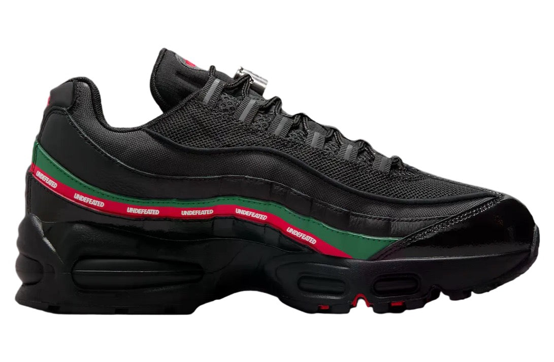 Undefeated x Nike Air Max 95 Black / Metallic Silver