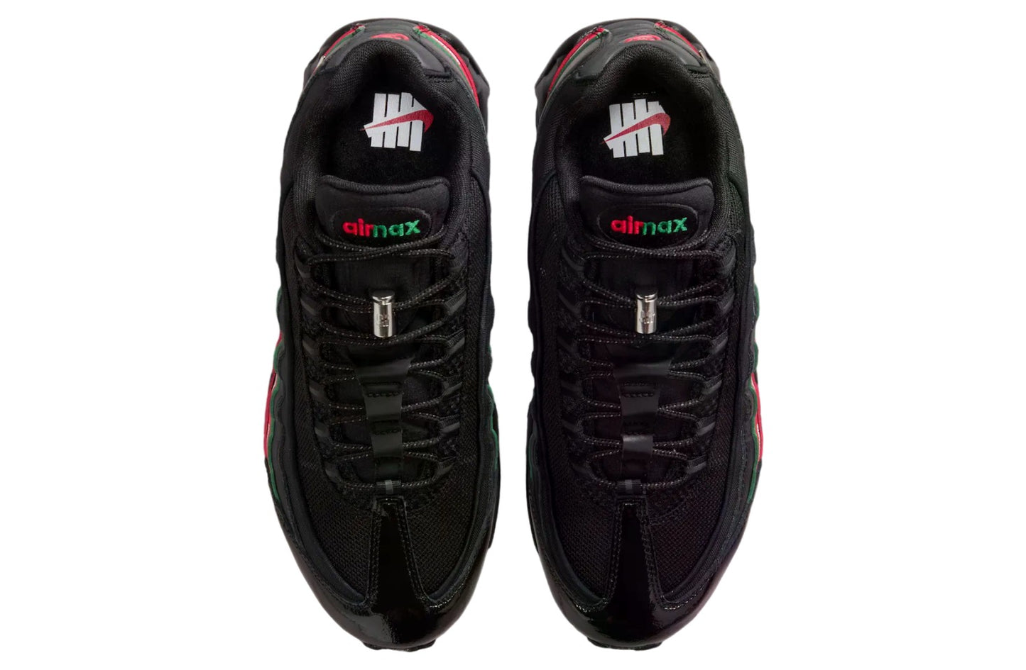 Undefeated x Nike Air Max 95 Black / Metallic Silver