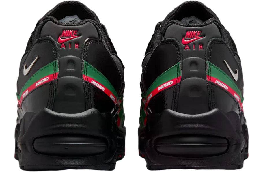 Undefeated x Nike Air Max 95 Black / Metallic Silver