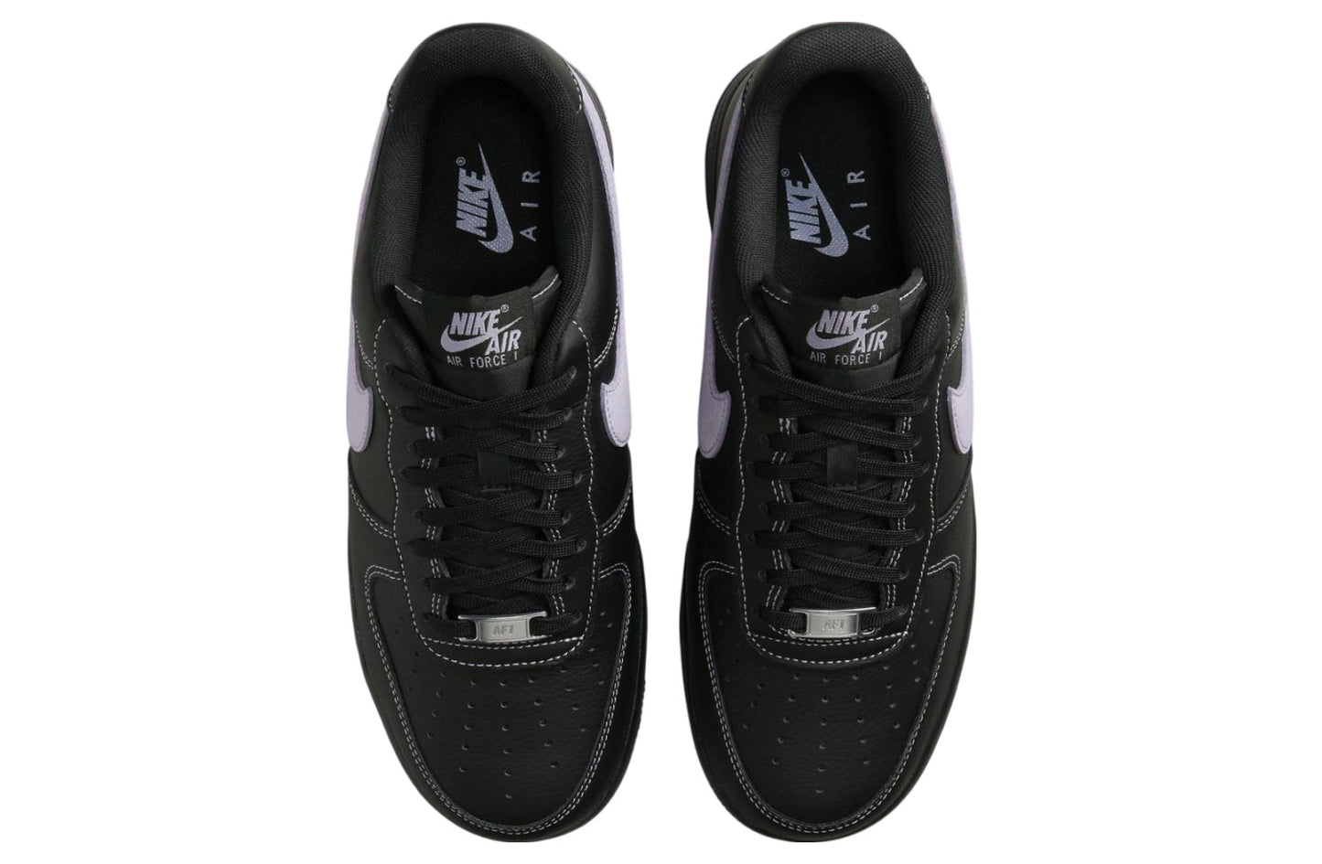 Nike Air Force 1 Low Black / Hydrangeas