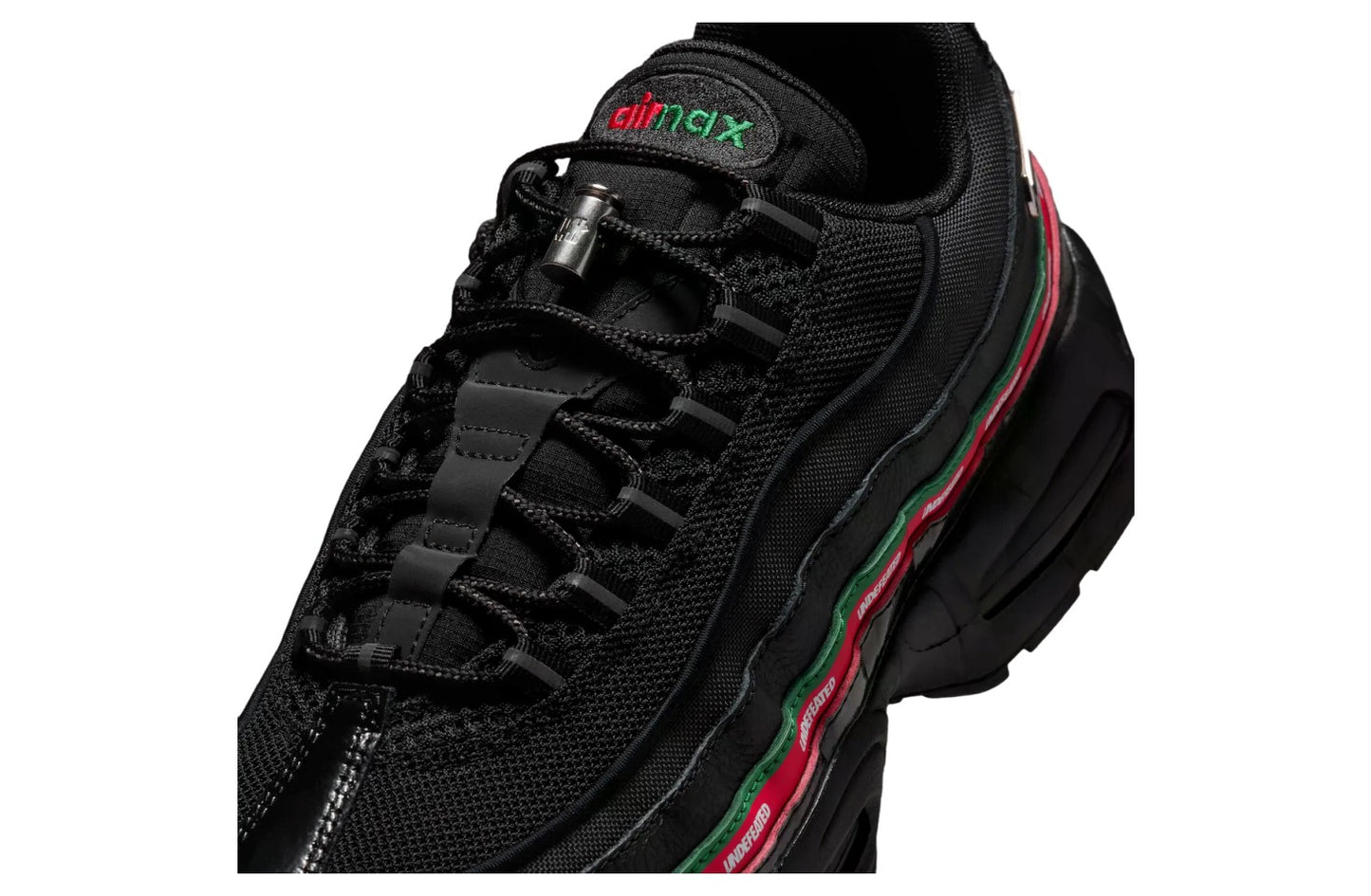 Undefeated x Nike Air Max 95 Black / Metallic Silver