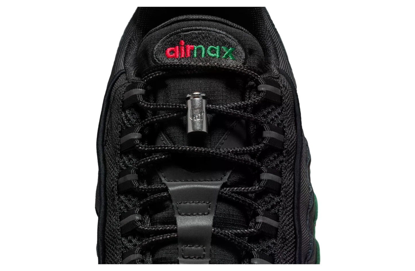 Undefeated x Nike Air Max 95 Black / Metallic Silver