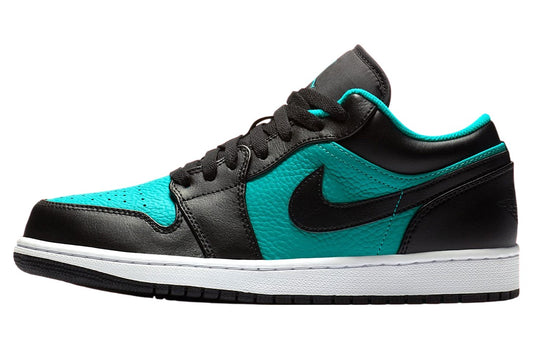 Air Jordan 1 Low Black / Aqua