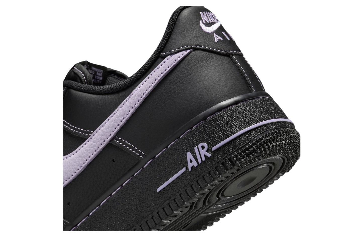 Nike Air Force 1 Low Black / Hydrangeas
