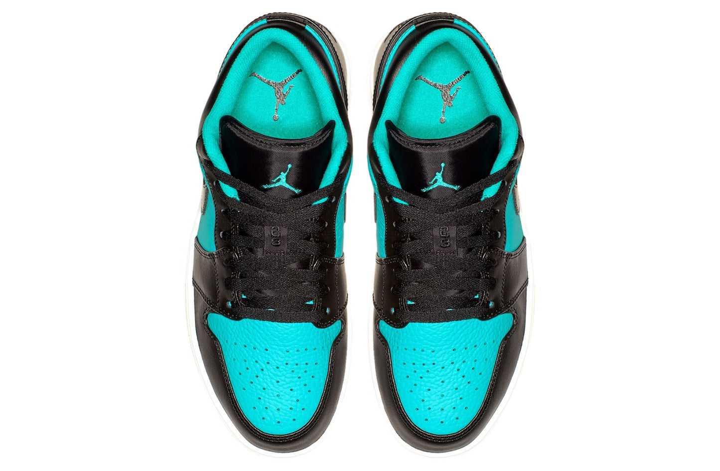 Air Jordan 1 Low Black / Aqua