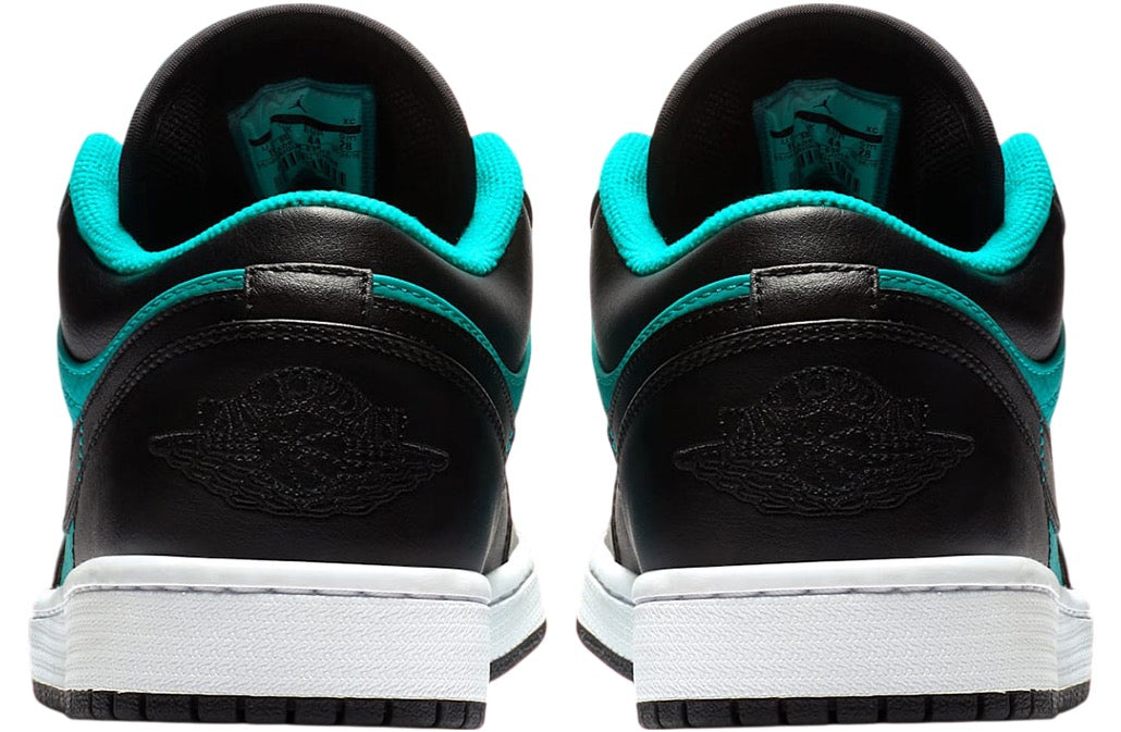 Air Jordan 1 Low Black / Aqua