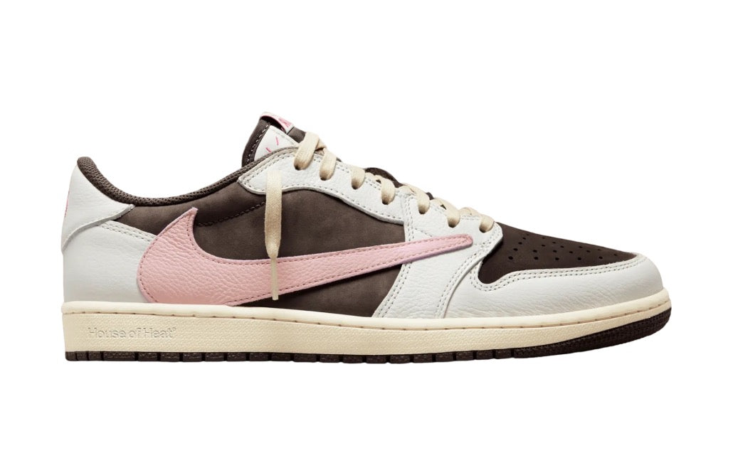 Travis Scott x Air Jordan 1 Low OG Dark Pony/Pink Oxford