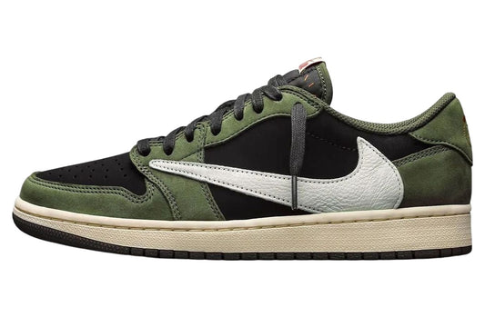 Travis Scott x Air Jordan 1 Low OG Black Olive
