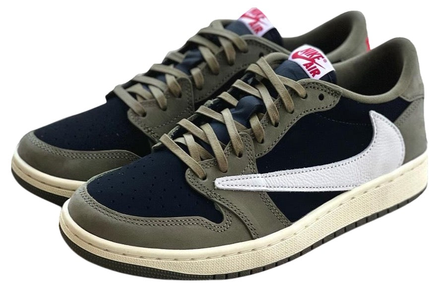 Travis Scott x Air Jordan 1 Low OG Black Olive
