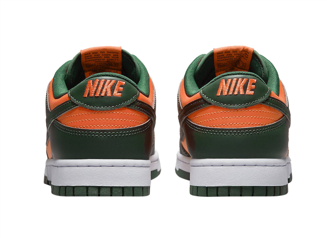 Nike Dunk Low Miami Hurricanes