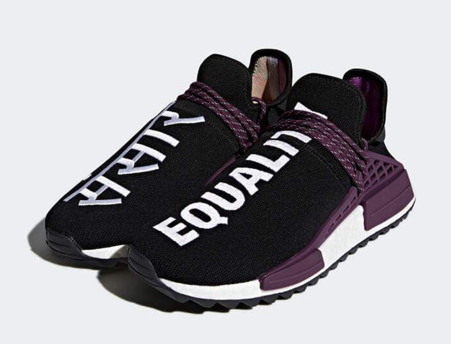 Pharrell X Adidas NMD Hu Trail Holi Black