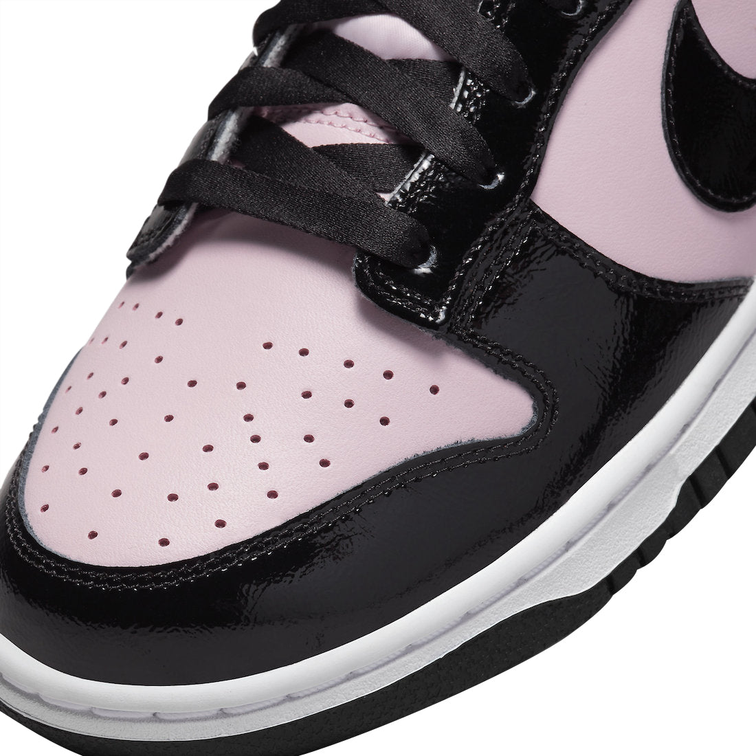 Nike Dunk Low Pink Black Patent (WMNS)