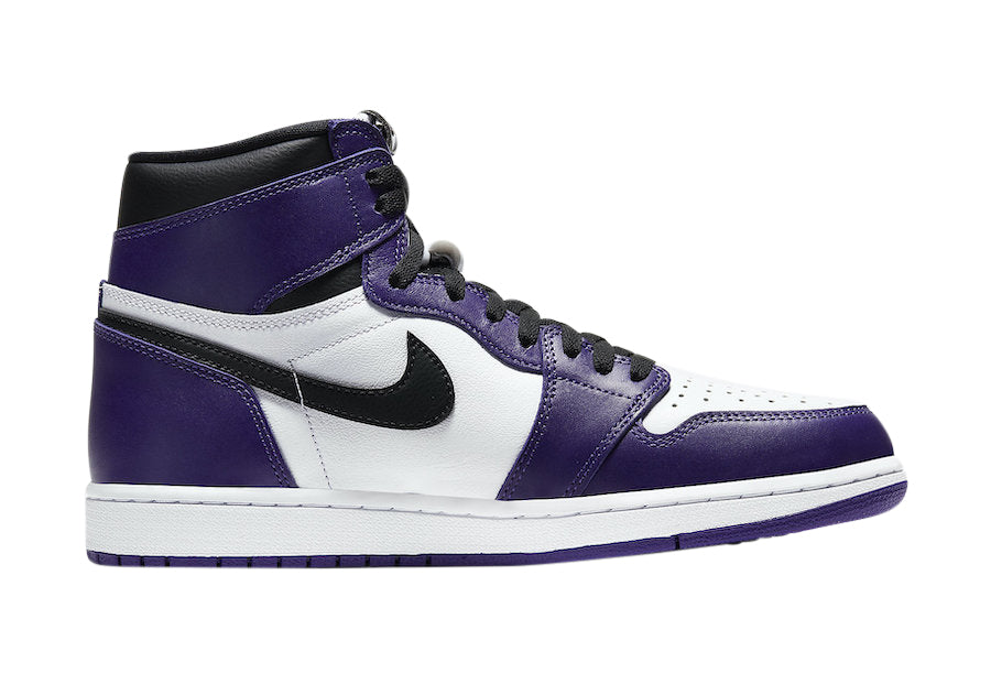 Air Jordan 1 High OG White Court Purple